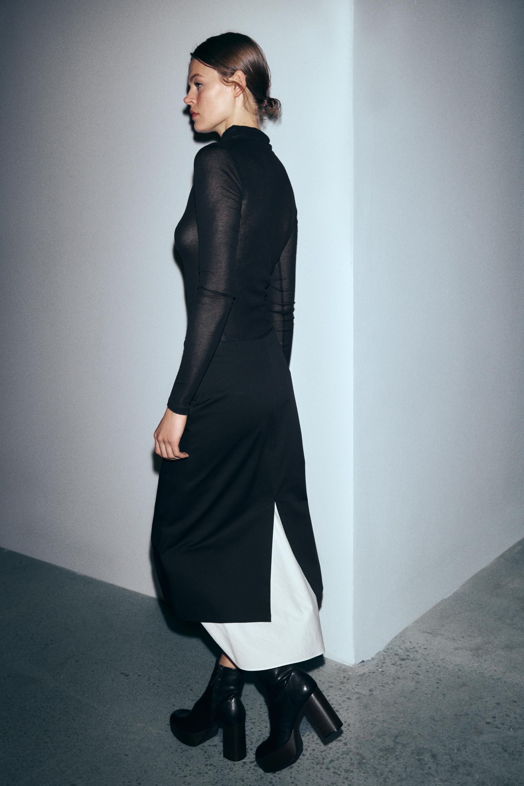 ZW COLLECTION COMBINATION SKIRT